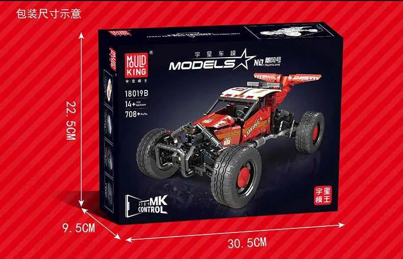 Mould King 18019B Motorized Hurricane Off‑Road Vehicle — Technical Building Block Car for Kids & Collectors - Limetastore