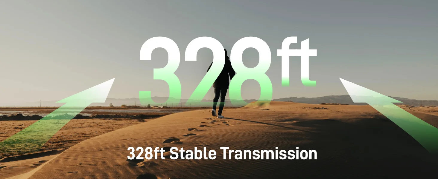 Maono Wave T1 mini – Wireless Lavalier Microphone | AI Noise Cancellation, Auto‑Clipping & App Control for iPhone, Android & PC Video Recording