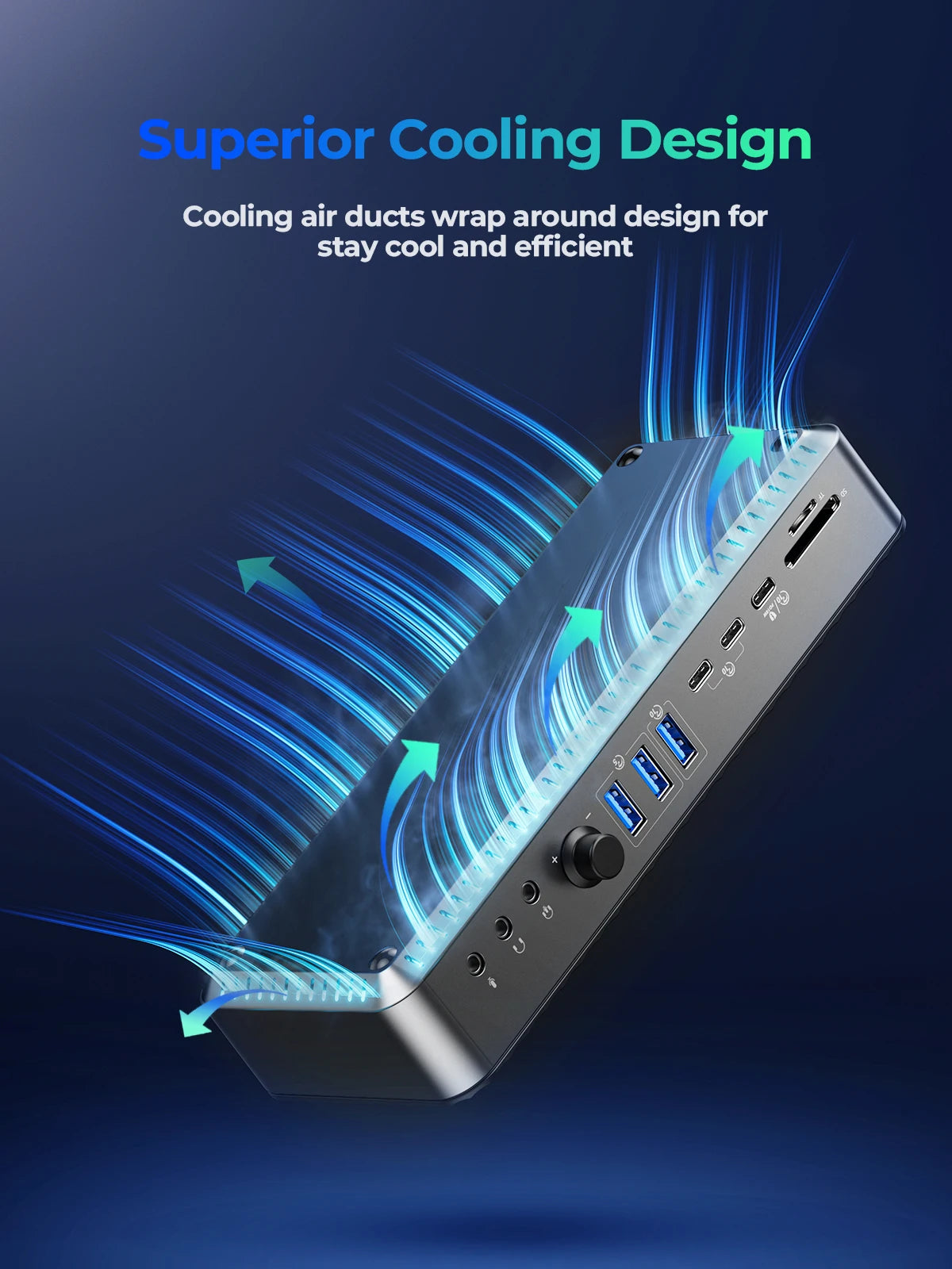 ORICO USB C Docking Station Type C to 8K30Hz DP HDMI-Com 5 Different Display RJ45 PD 22 in 1 Mult Audio 10Gbps HUB for Desktop