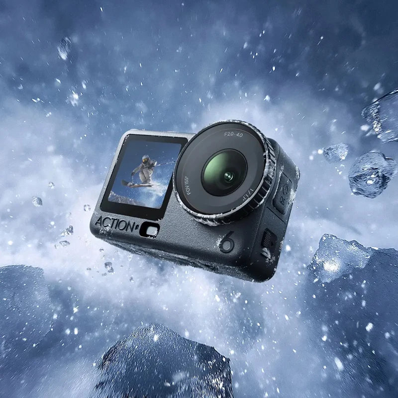DJI Osmo Action 6 – All‑In‑One Flagship Action Camera | 1/1.1" Square Sensor
