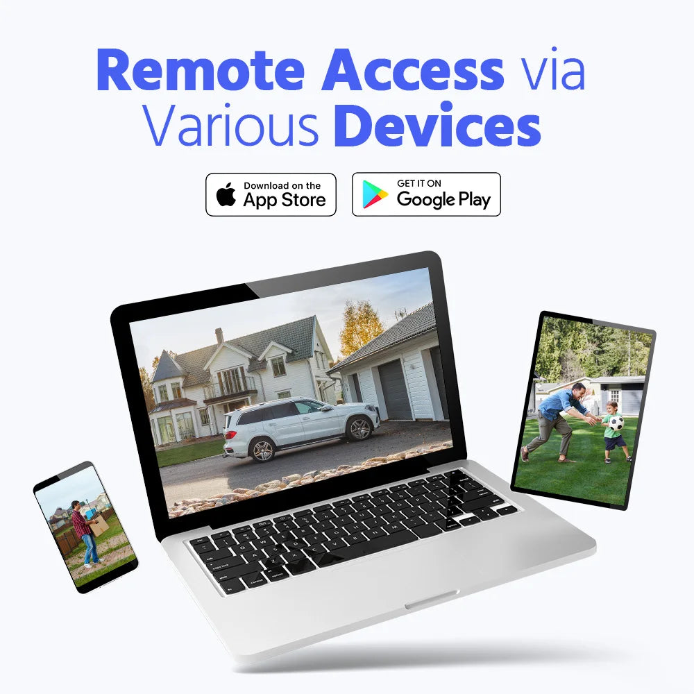 ANNKE 4K Dual‑Light PoE CCTV System | 8CH H.265+, 2.8mm Lens, Human & Vehicle Detection