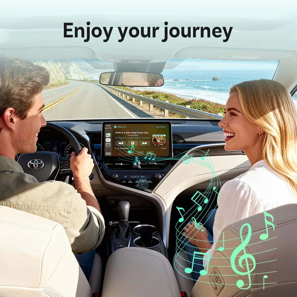 OTTOCAST Cube Mini Wireless Android Auto & CarPlay Dongle