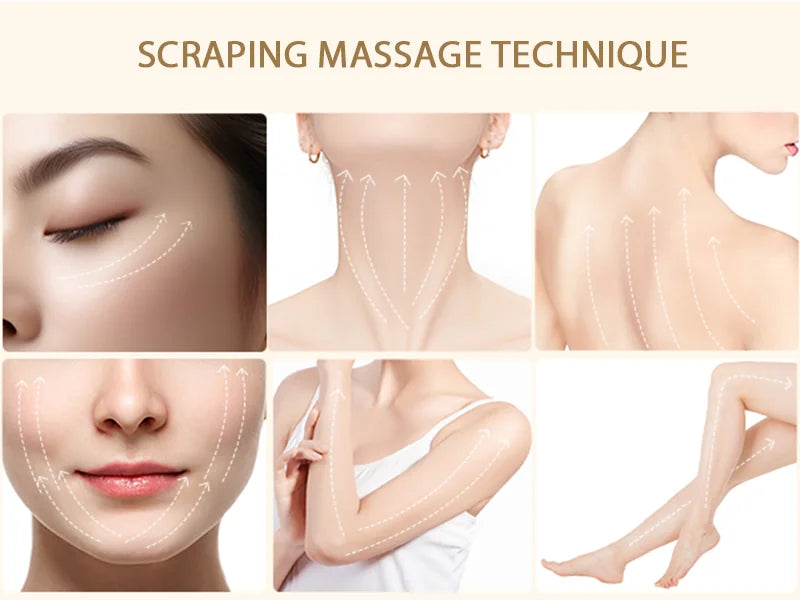 ANLAN Electric Guasha | EMS Lifting, Hot/Cold, Anti‑Aging Face Massager