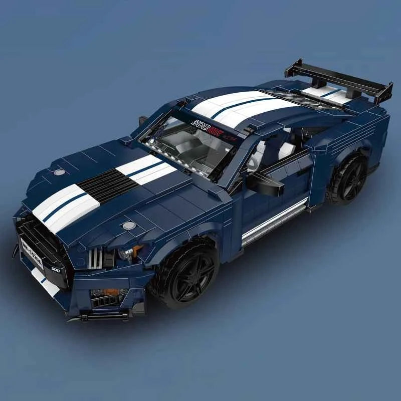 Mould King 10208 Cobra Classic Car — Technical Vintage Brick Model for Kids & Collectors - Limetastore