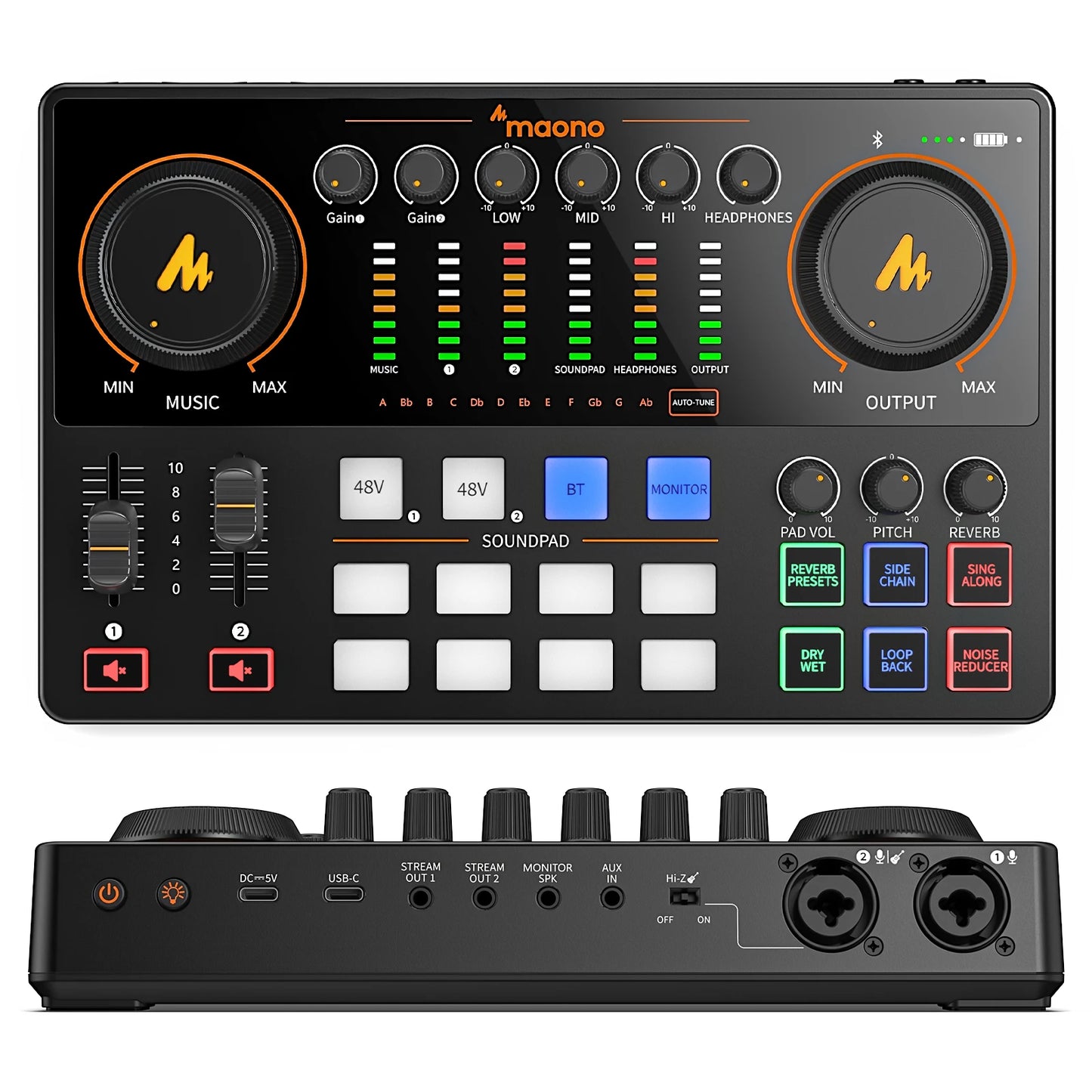MaonoCaster E2 Gen2 – Dual XLR Podcast Audio Interface & Mixer