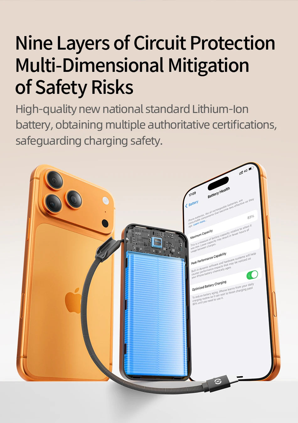 MOVESPEED Blade-Shape Power Bank 20000mAh 35W Fast Charging