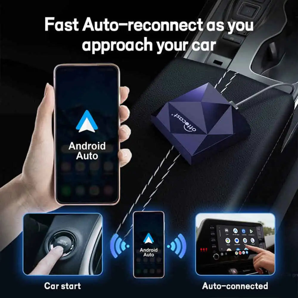 OTTOCAST A2Air Wireless Android Auto Adapter USB Dongle