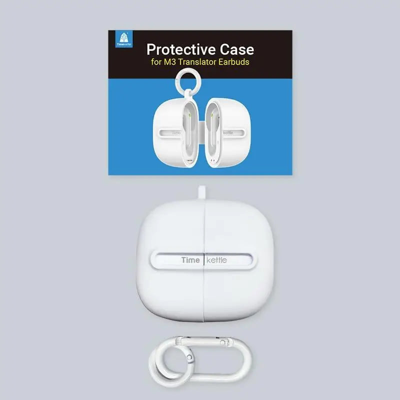Timekettle Protective Case for M3 Translator Earbuds Hard Shell Cover