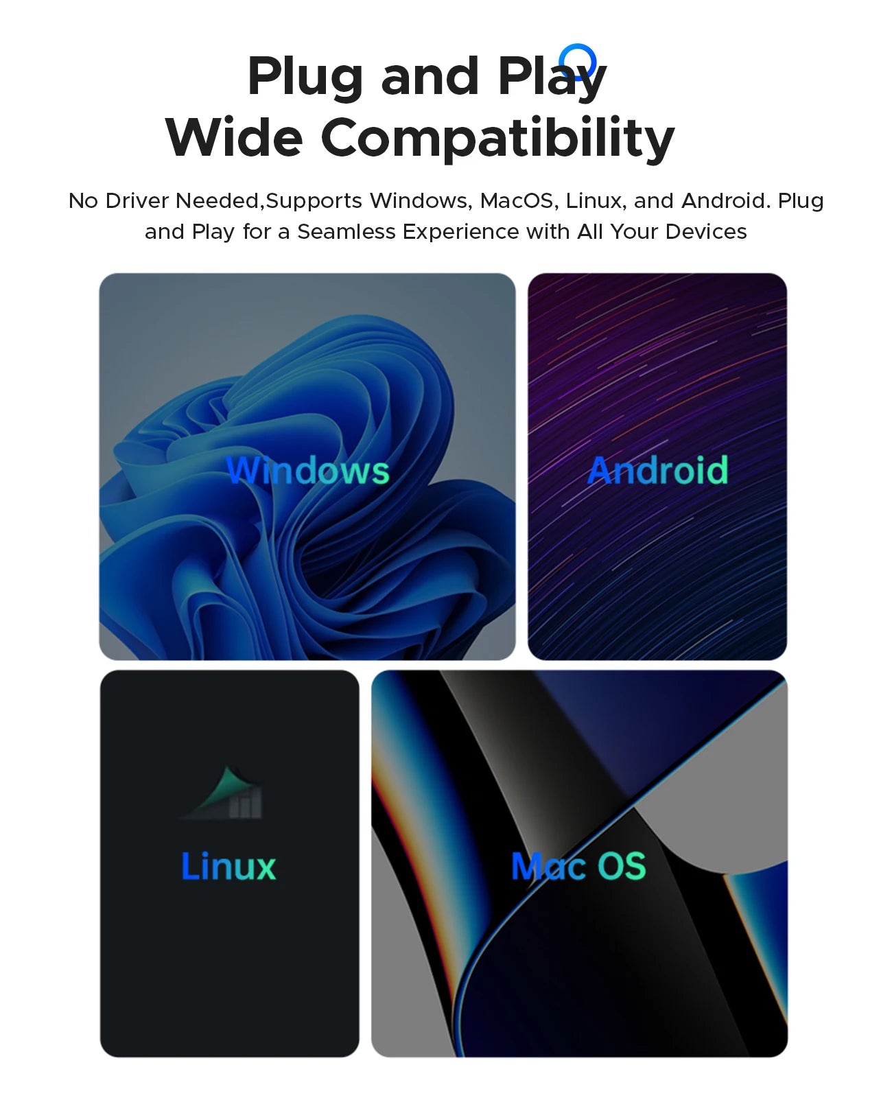ORICO 2TB Ultra‑Mini Portable SSD – Up to 2000MB/s USB 3.2 Gen 2x2 External Solid State Drive