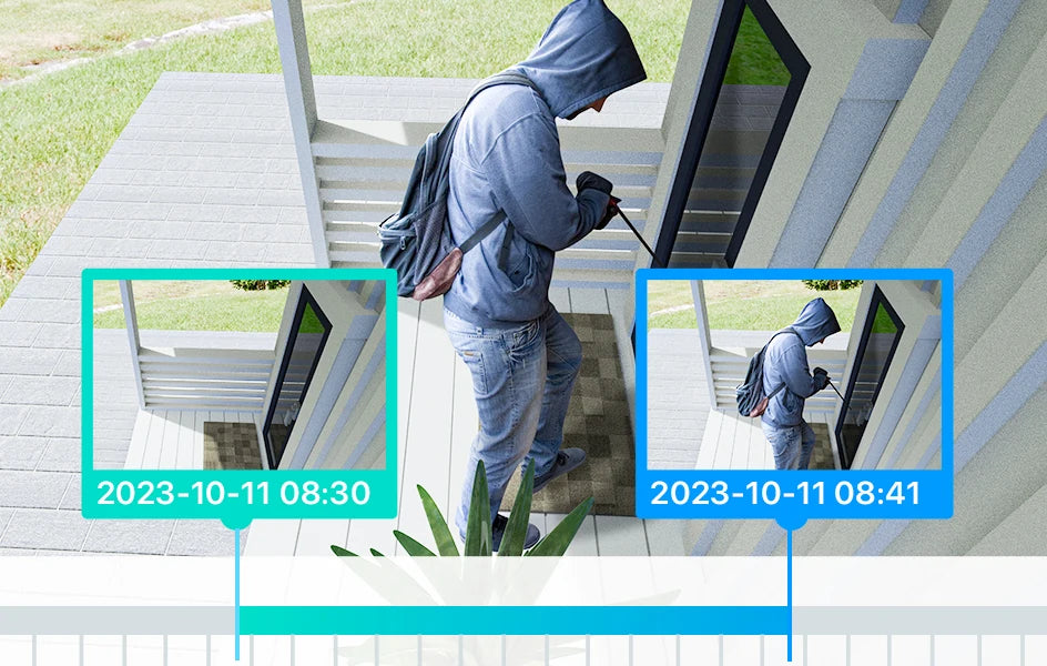 ZOSI C298 Max 4K 8MP Dual‑Lens PTZ Security Camera – 2×4MP Wide‑Angle Outdoor WiFi/Wired Surveillance Cam