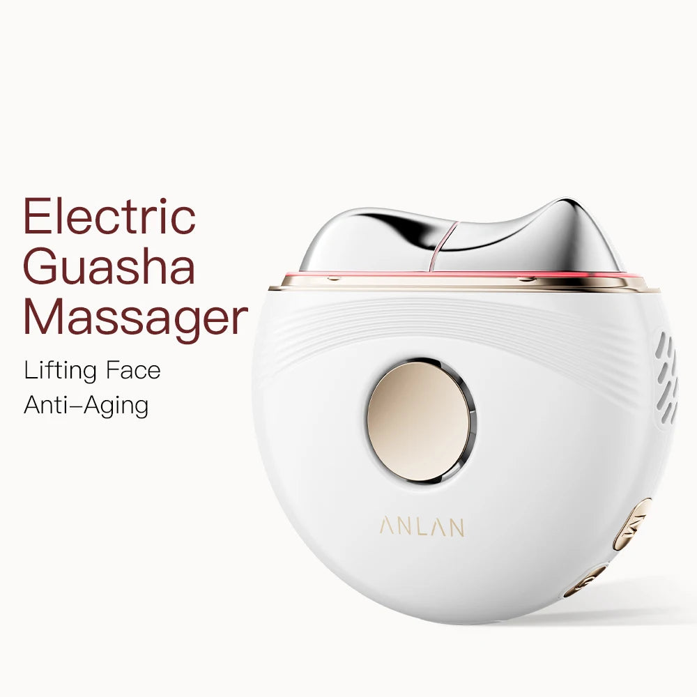 ANLAN Electric Guasha | EMS Lifting, Hot/Cold, Anti‑Aging Face Massager