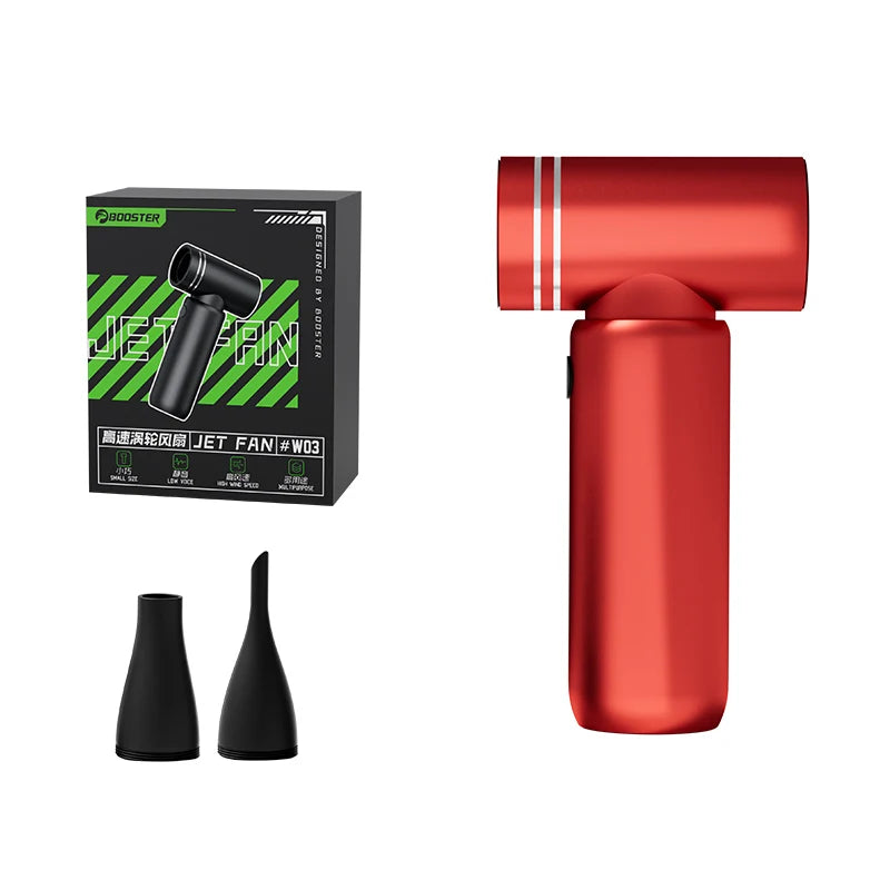 Booster Jet Fan Turbo Mini – 110,000 RPM Brushless Air Blower | Ultra‑Powerful Portable Turbo Fan