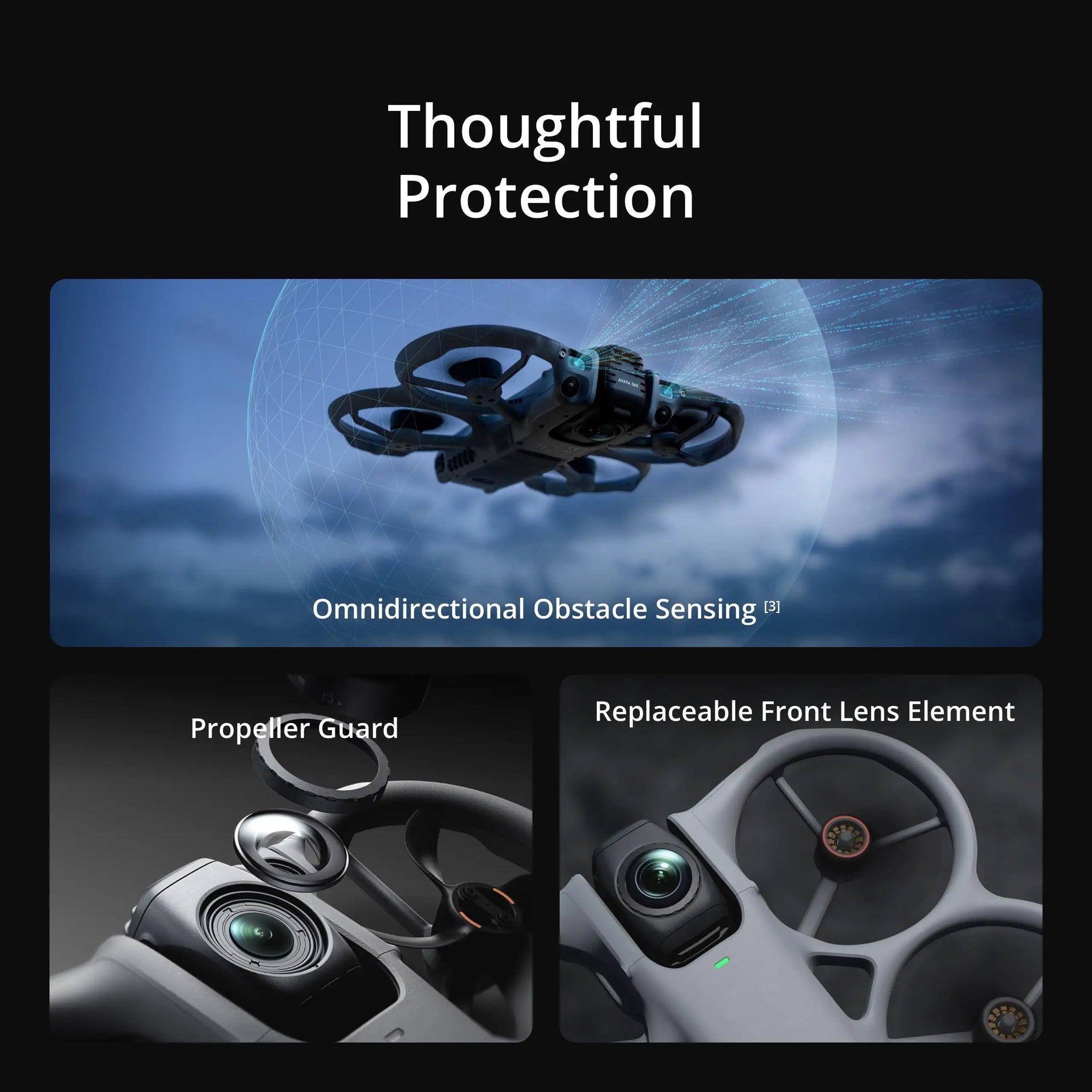 DJI Avata 360 Drone – 8K/60FPS HDR Cinematic FPV Drone with 360° Panoramic Capture & Single‑Lens Dual‑Mode Shooting
