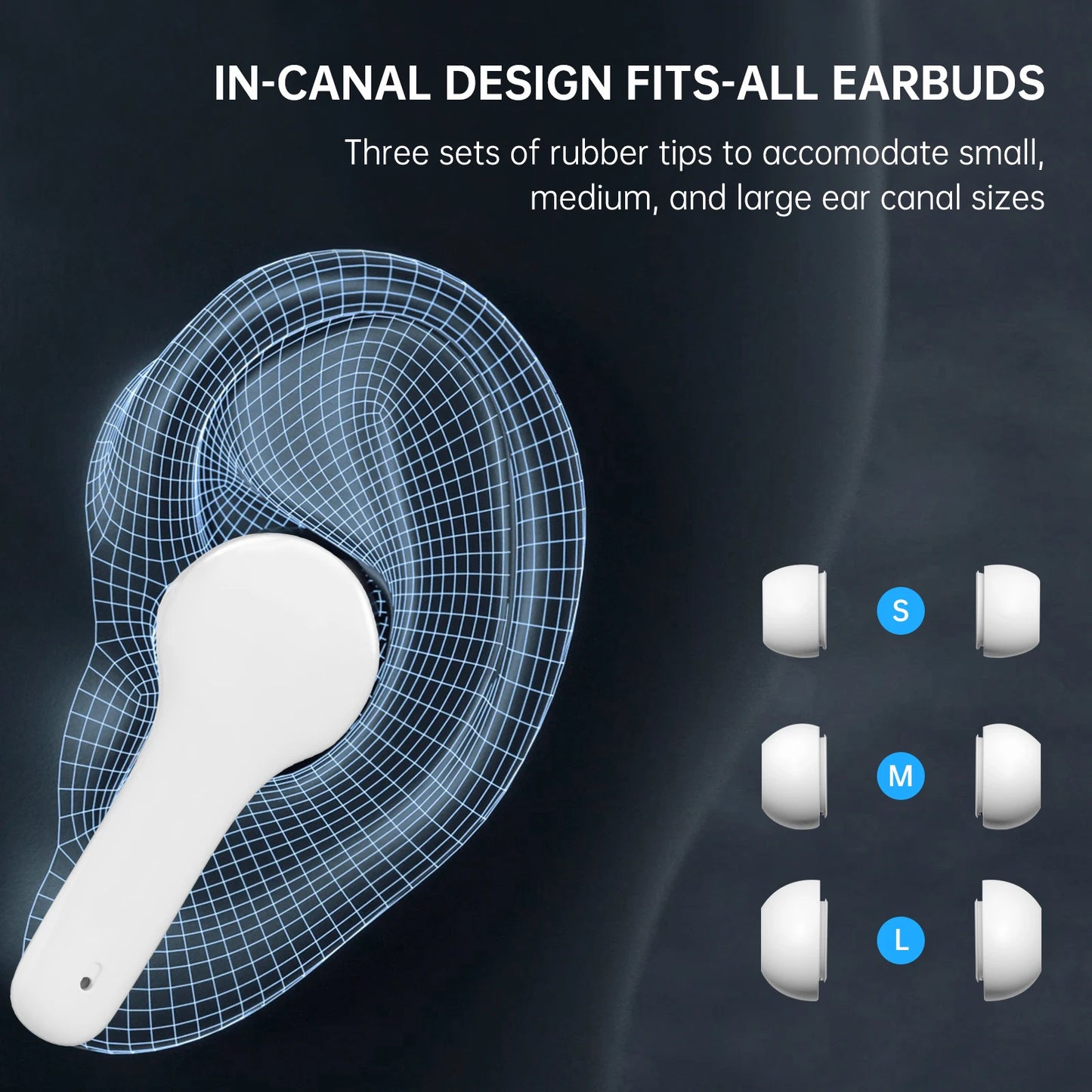 Wooask M6 Translator Earbuds 144 Languages 11 Offline Bi-directional