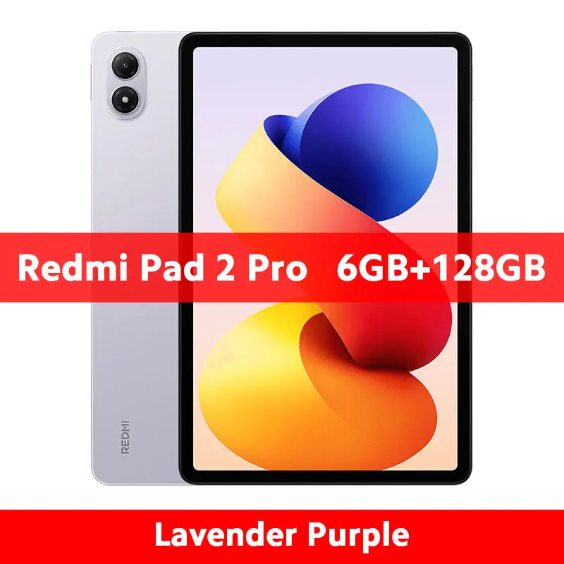 Global Version Xiaomi Redmi Pad 2 Pro 12.1 "clear crystal-clear display 120Hz mAh Sno 7s Gen 4 CPU 33W ft charging 8MP Camera - Limetastore
