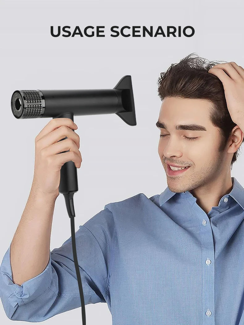 VGR Hair Dryer Professional Hot and Cold Adjustment 110000 RPM Hair Dryer Machine Powerful Hair Salon for Household Use V-401