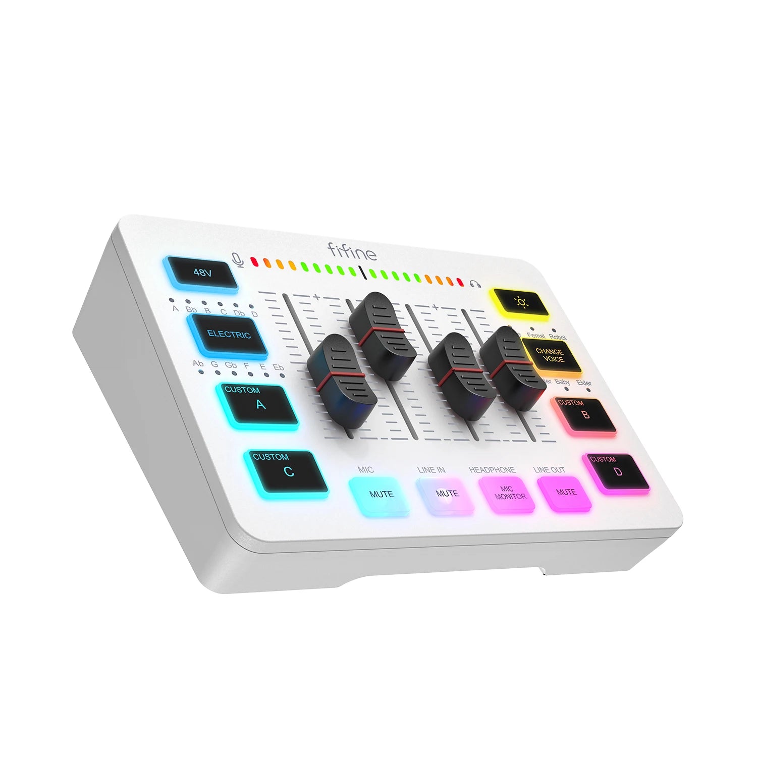 FIFINE AmpliGame SC3 USB Gaming Mixer – XLR Microphone Interface