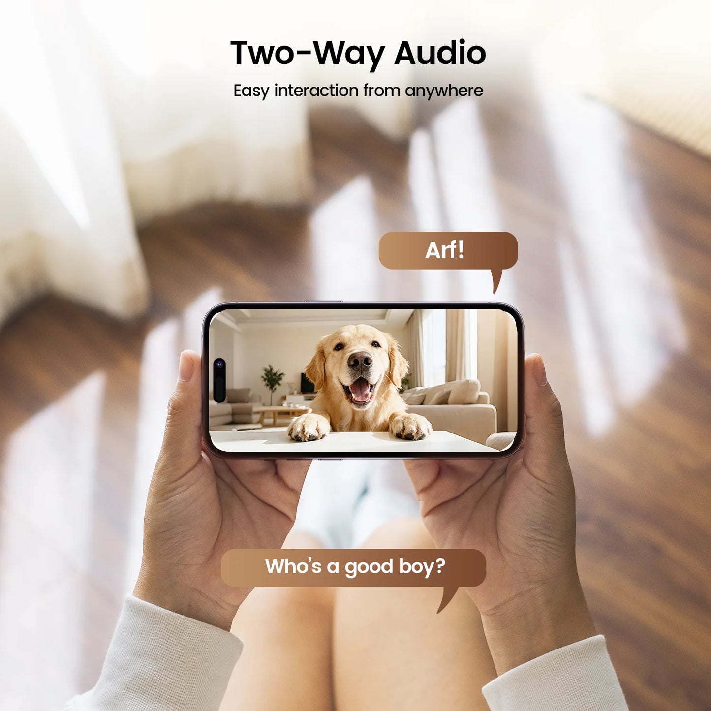 ZOSI C518 2K/4K Indoor Pan‑Tilt Smart WiFi Camera – 360° Baby & Pet Monitor with AI Human Tracking