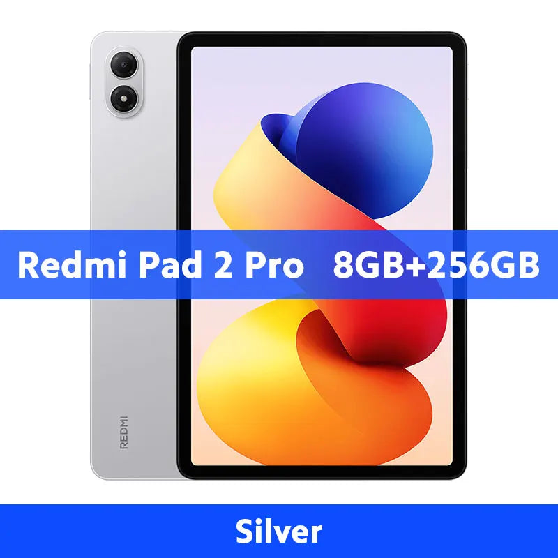Global Version Xiaomi Redmi Pad 2 Pro 12.1 "clear crystal-clear display 120Hz mAh Sno 7s Gen 4 CPU 33W ft charging 8MP Camera - Limetastore