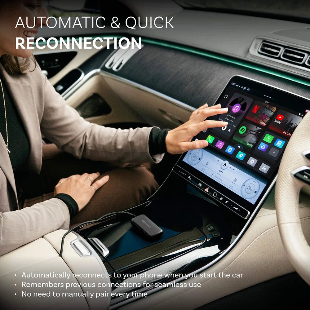 OTTOCAST Play2Video Ultra Wireless CarPlay Video Adapter