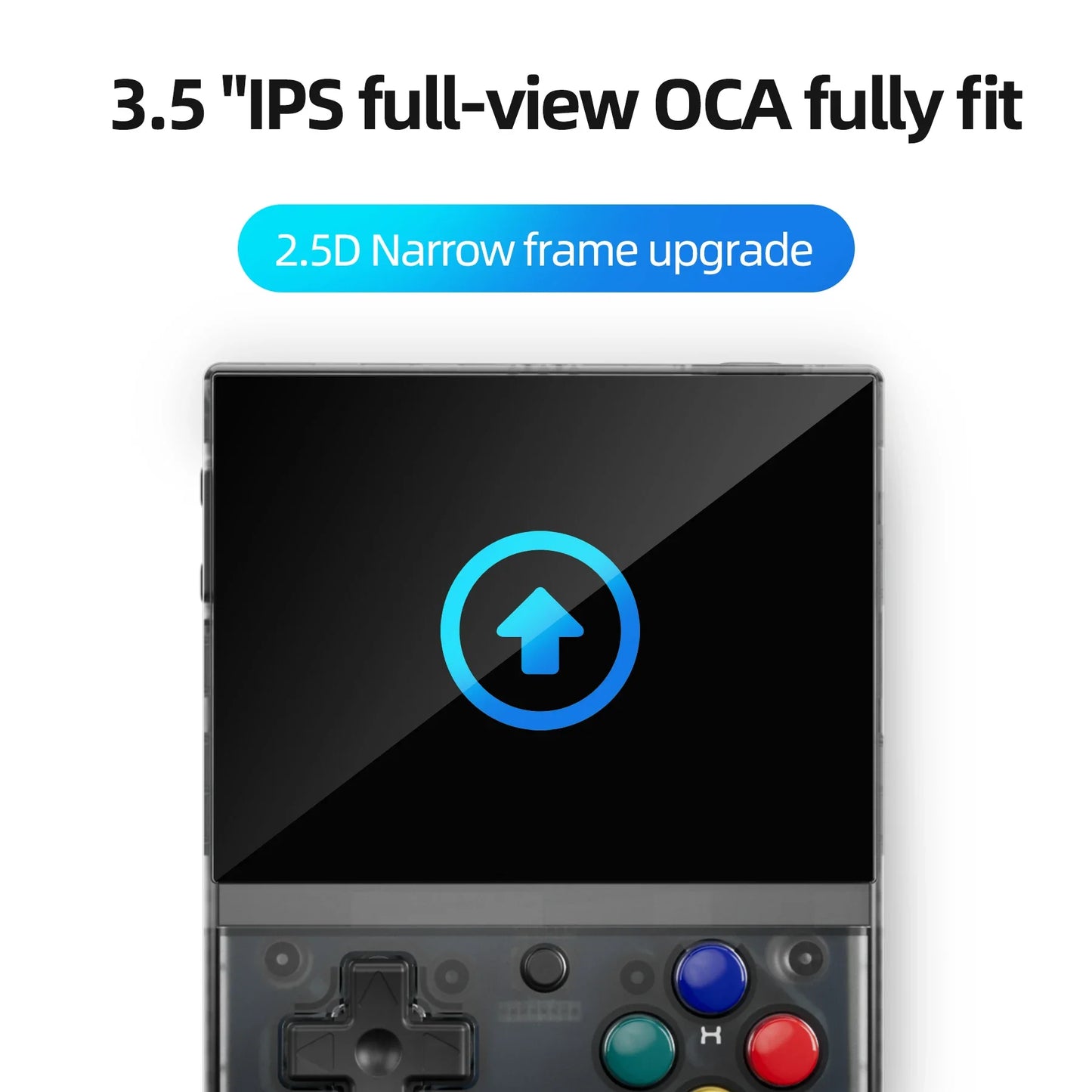 AMPOWN Miyoo Mini Plus Consoles Handheld Game Players 3.5'' IPS Portable Retro Video Game Linux System 3000mAh Wireless Emulator - Limetastore