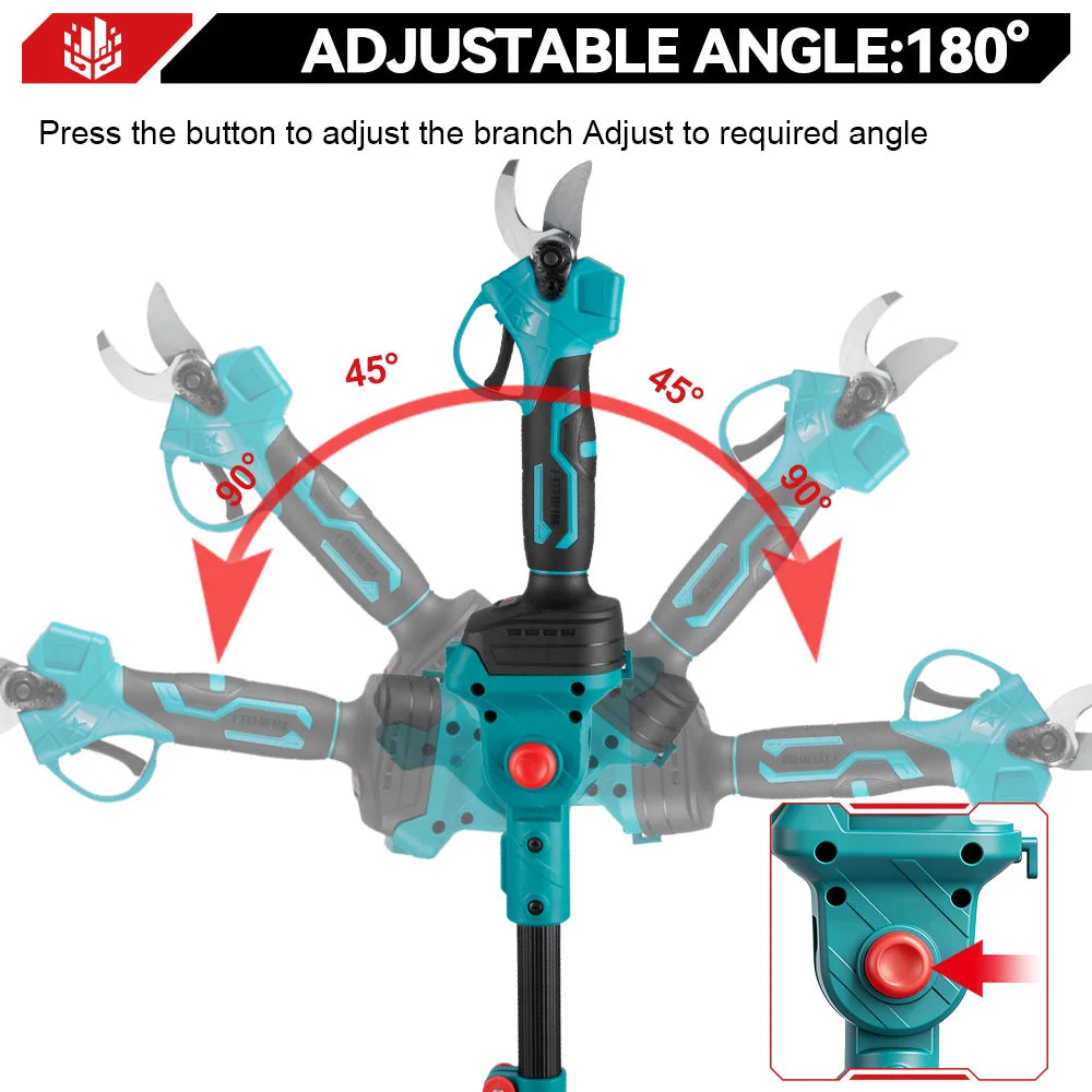 ONEVAN 4‑in‑1 Brushless Telescoping Pole Chainsaw | 3500W High‑Branch Pruner