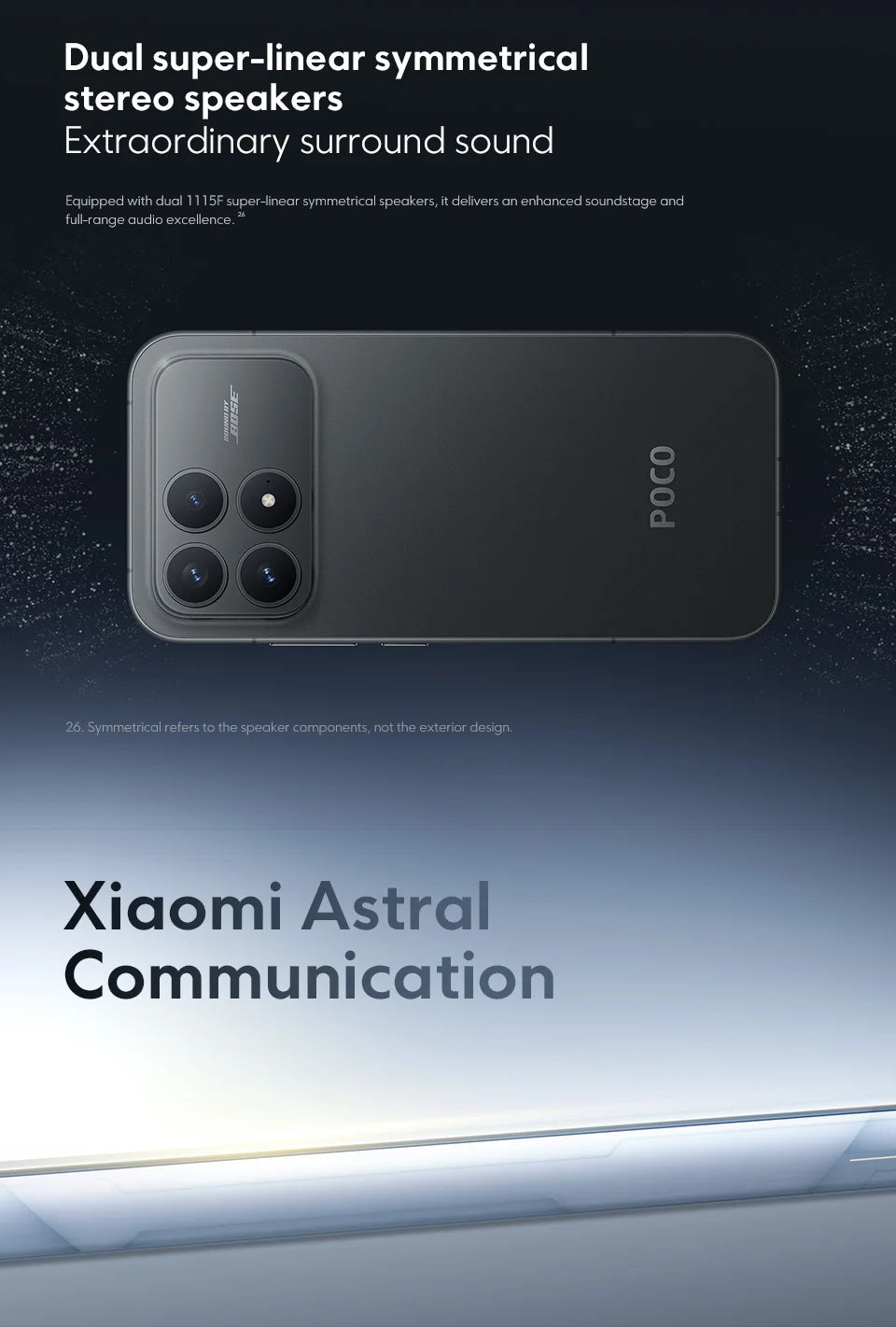 POCO F8 Pro 5G Global Version Smartphone Snapdragon® 8 Elite 6.59" 120Hz AMOLED Display 6210mAh  50MP Camera 100W Charge NFC - Limetastore