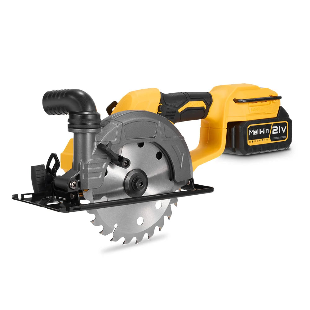 MELLWIN 150MM 6 Inch Brushless Circular Saw Handheld Multi-function Electric Saws Power Tool For Makita 18V Battery Pin - Limetastore