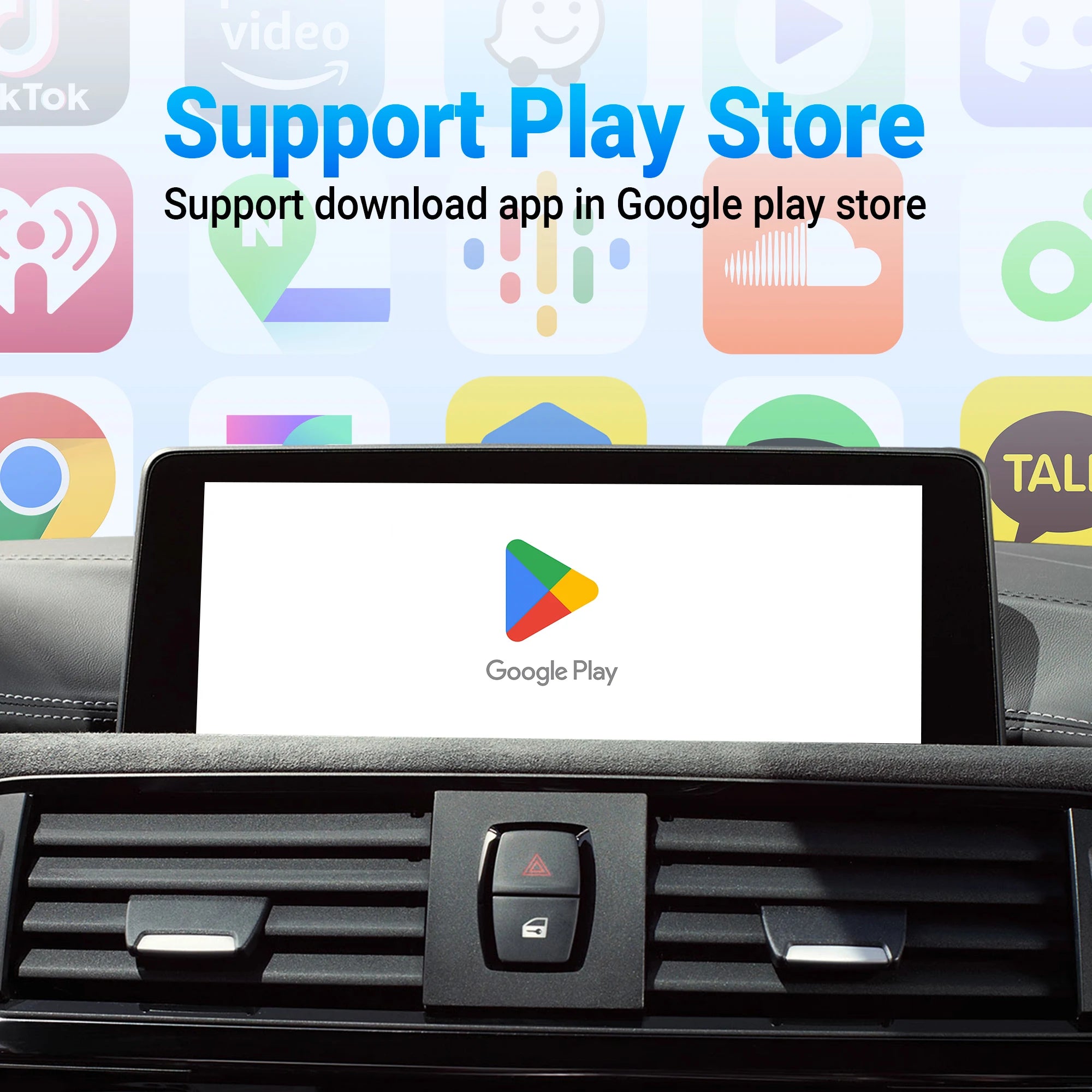 OTTOCAST Picasou 3 Wireless CarPlay AI Box with mini HDMI
