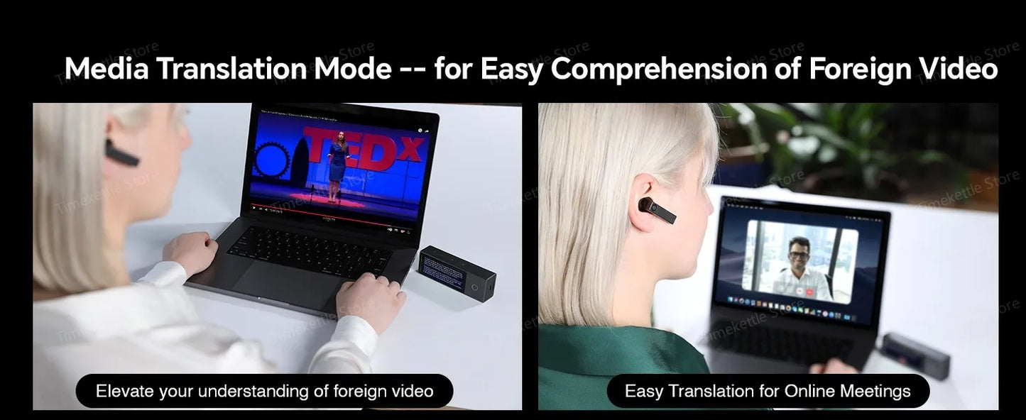 Timekettle X1 AI Interpreter Hub 43 Languages Translator Earbuds