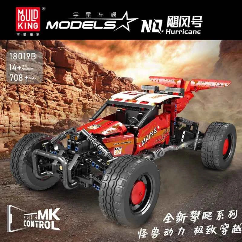 Mould King 18019B Motorized Hurricane Off‑Road Vehicle — Technical Building Block Car for Kids & Collectors - Limetastore