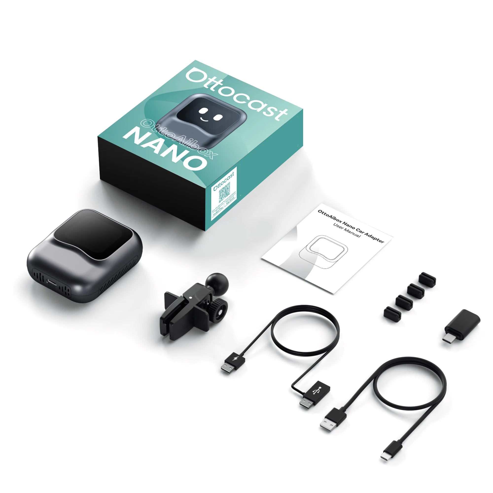 OTTOCAST Ottaibox Nano Android 13 Wireless CarPlay AI Box