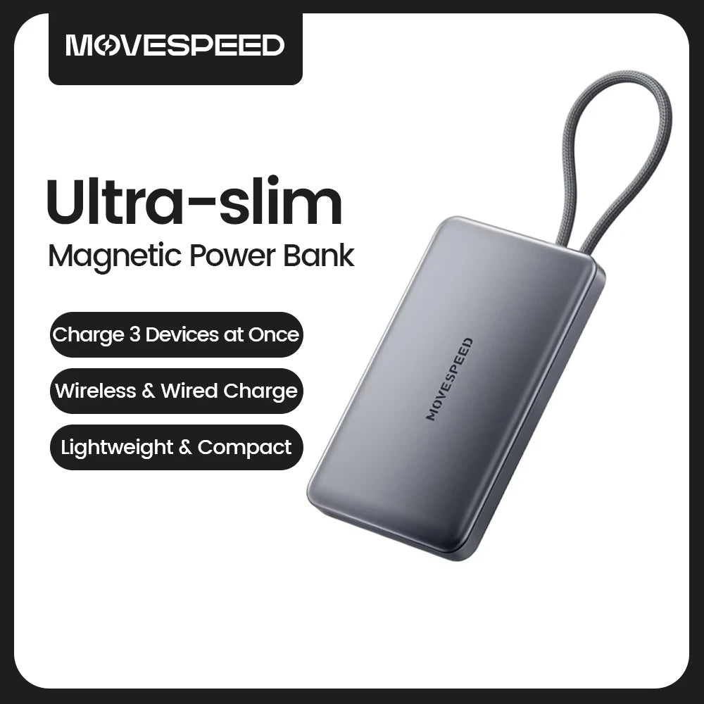 MOVESPEED S20Plus 20000mAh Magnetic Power Bank MagSafe