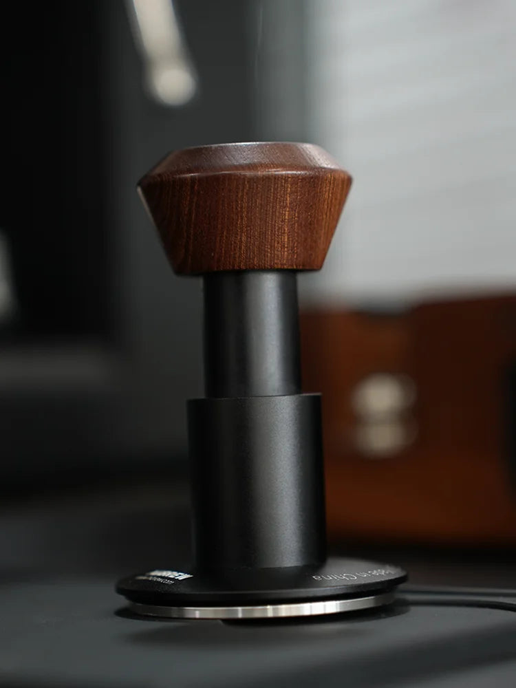 HiBREW 58 mm tamper za espresso – valovita osnova s stalnim pritiskom | Vzmetno kalibrirano orodje barista za G5, H10A, H7A, H13