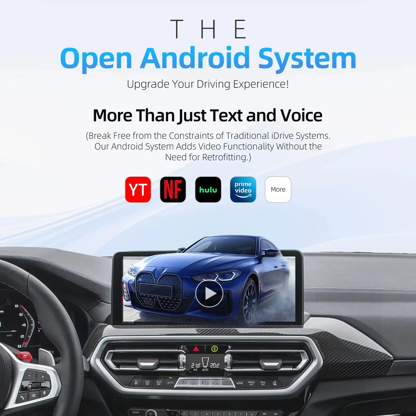 OTTOAIBOX i3 Android 13 Wireless CarPlay TV Box for BMW
