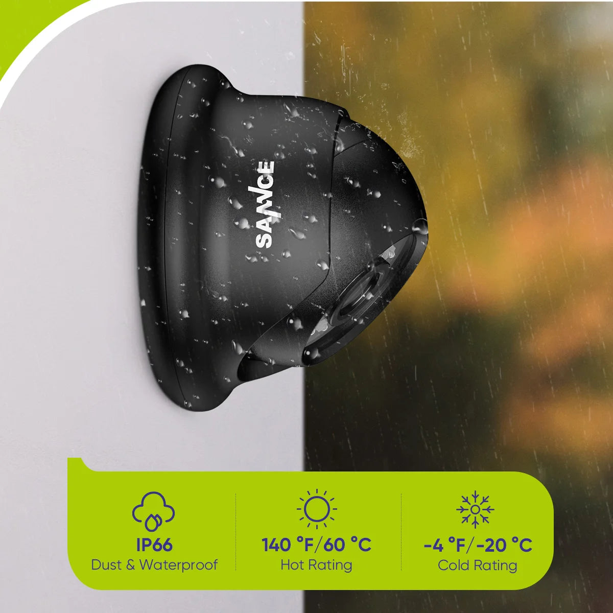 SANNCE 1080N 16CH DVR CCTV System | 12× 1080P Cameras, Outdoor Waterproof, P2P Remote Access