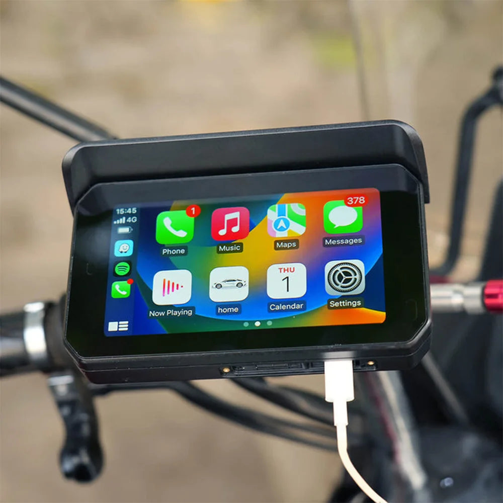 Lite C5 SE Motorcycle CarPlay Android Auto Waterproof Display