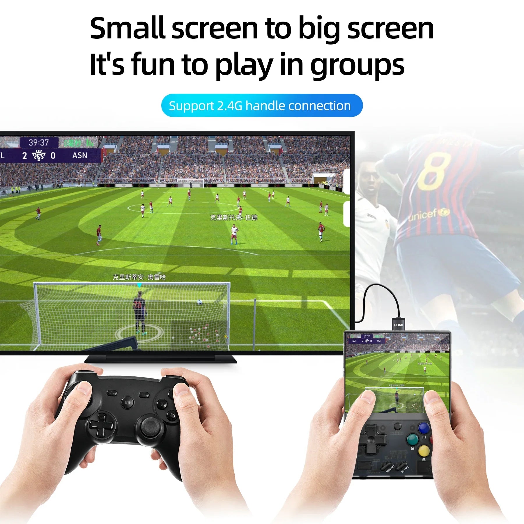 AMPOWN Miyoo Mini Plus Handheld Game Players 3.5'' IPS OCA Linux System Consoles Portable Retro Video Game Wireless Emulator - Limetastore
