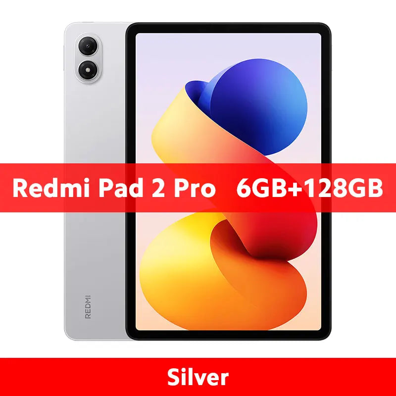 Global Version Xiaomi Redmi Pad 2 Pro 12.1 "clear crystal-clear display 120Hz mAh Sno 7s Gen 4 CPU 33W ft charging 8MP Camera - Limetastore