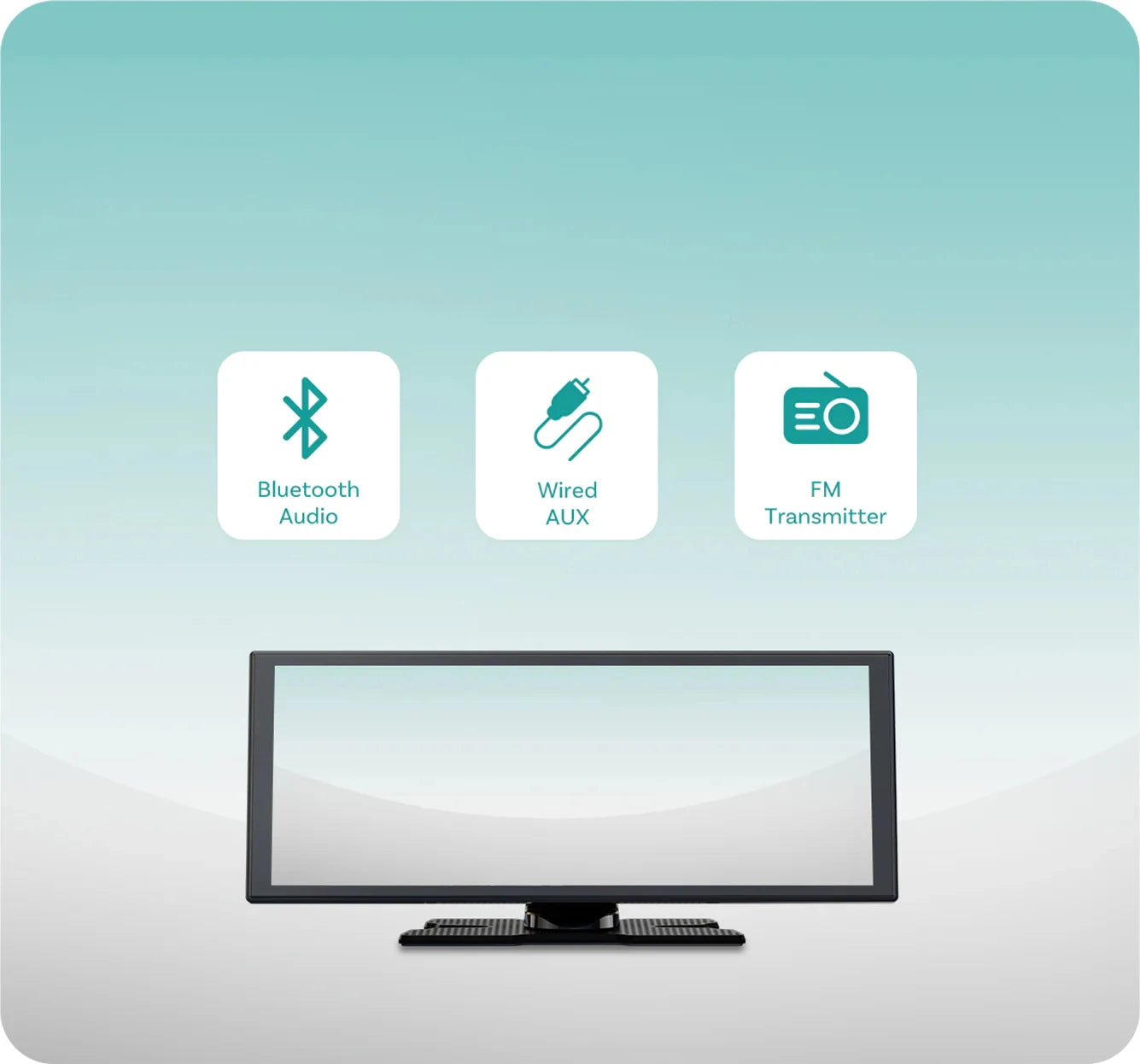 OTTOCAST ScreenFlow 11.4" Android 13 Wireless Car Display