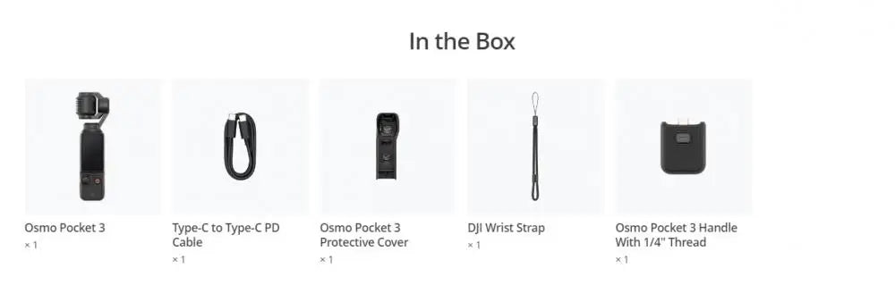 DJI Osmo Pocket 3 – Pocket‑Sized Vlogging Camera | 1‑Inch CMOS Sensor, 4K/120fps