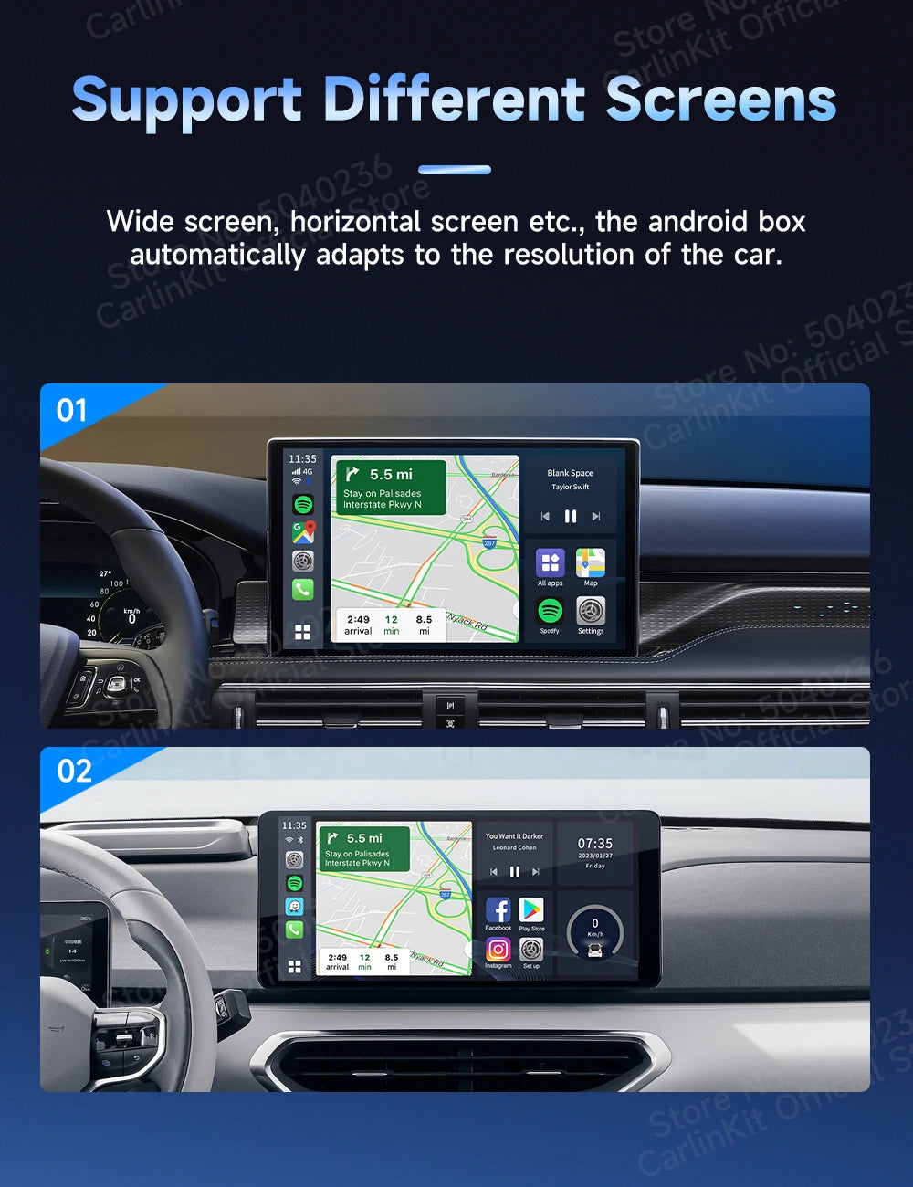 CarlinKit Android 13 HDMI Wireless CarPlay AI Box