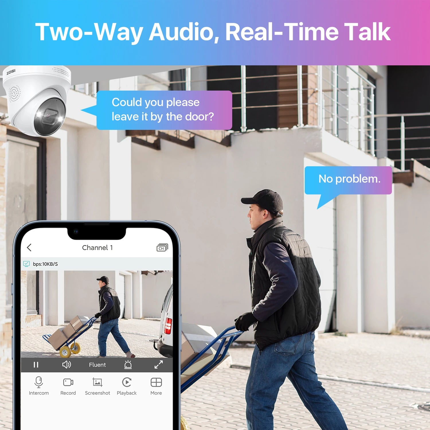 ZOSI 4K 8MP PoE Security Camera System – 32CH Dual‑Disk NVR with 4TB Storage | AI Detection