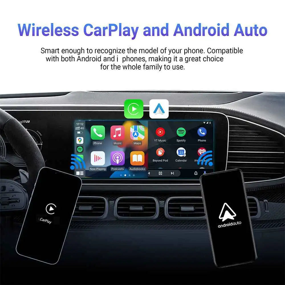 OTTOCAST Play2Video Pro Wireless CarPlay & Video AI Box