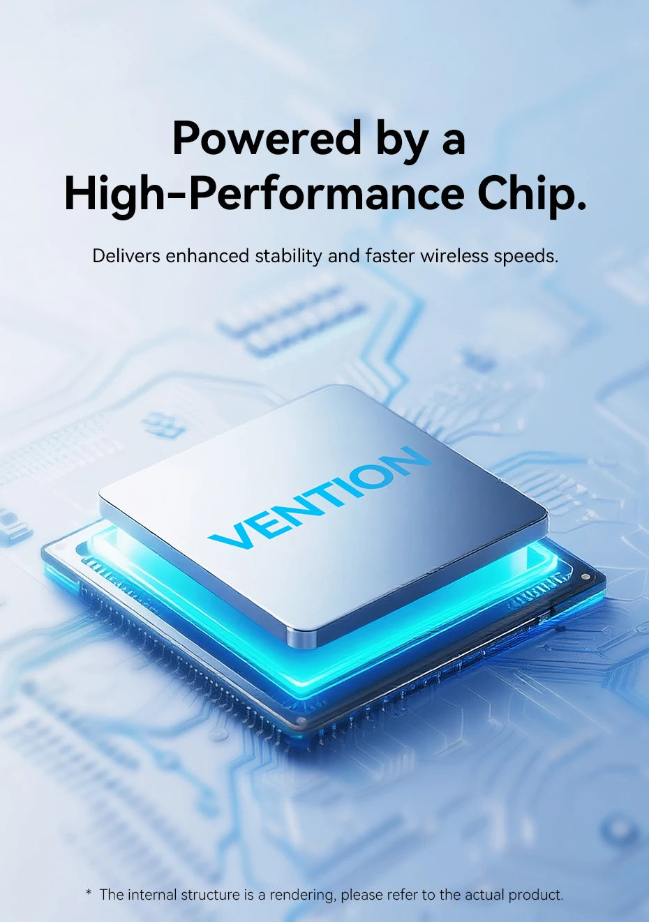 Vention WiFi 6 AX900 USB Adapter | Dual‑Band 2.4/5GHz Wireless Dongle for Windows PC & Laptop