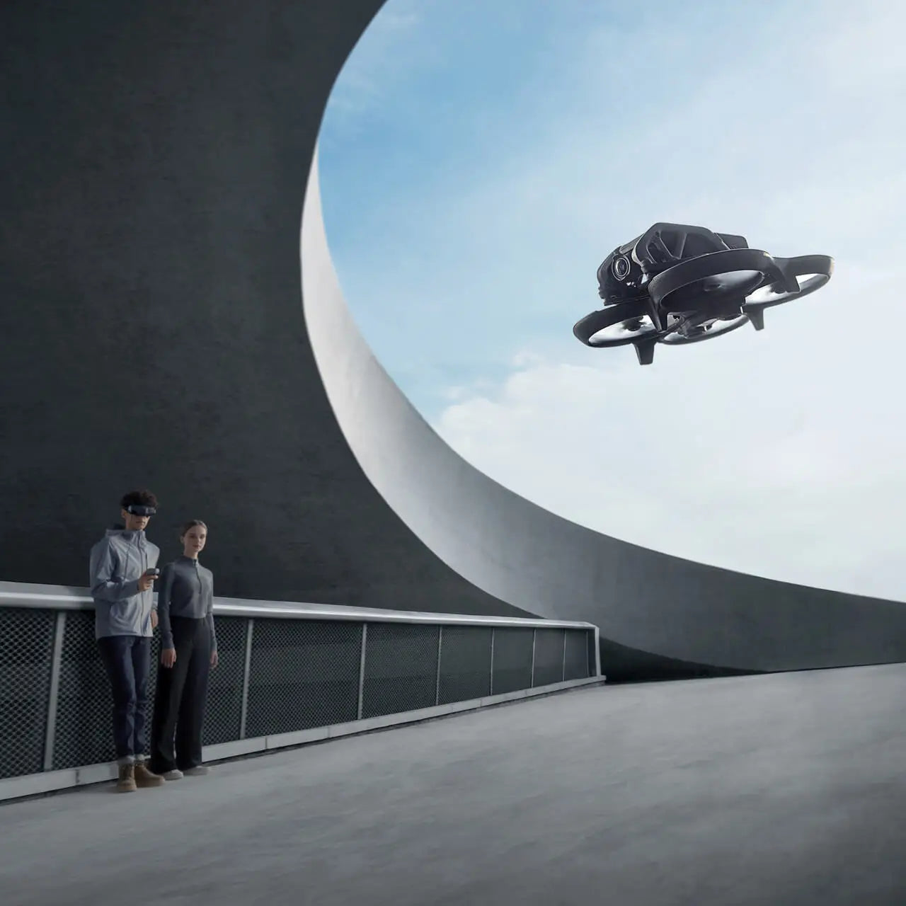 DJI Avata 1 – FPV Drone Only | 4K HD Camera, 155° Super‑Wide FOV