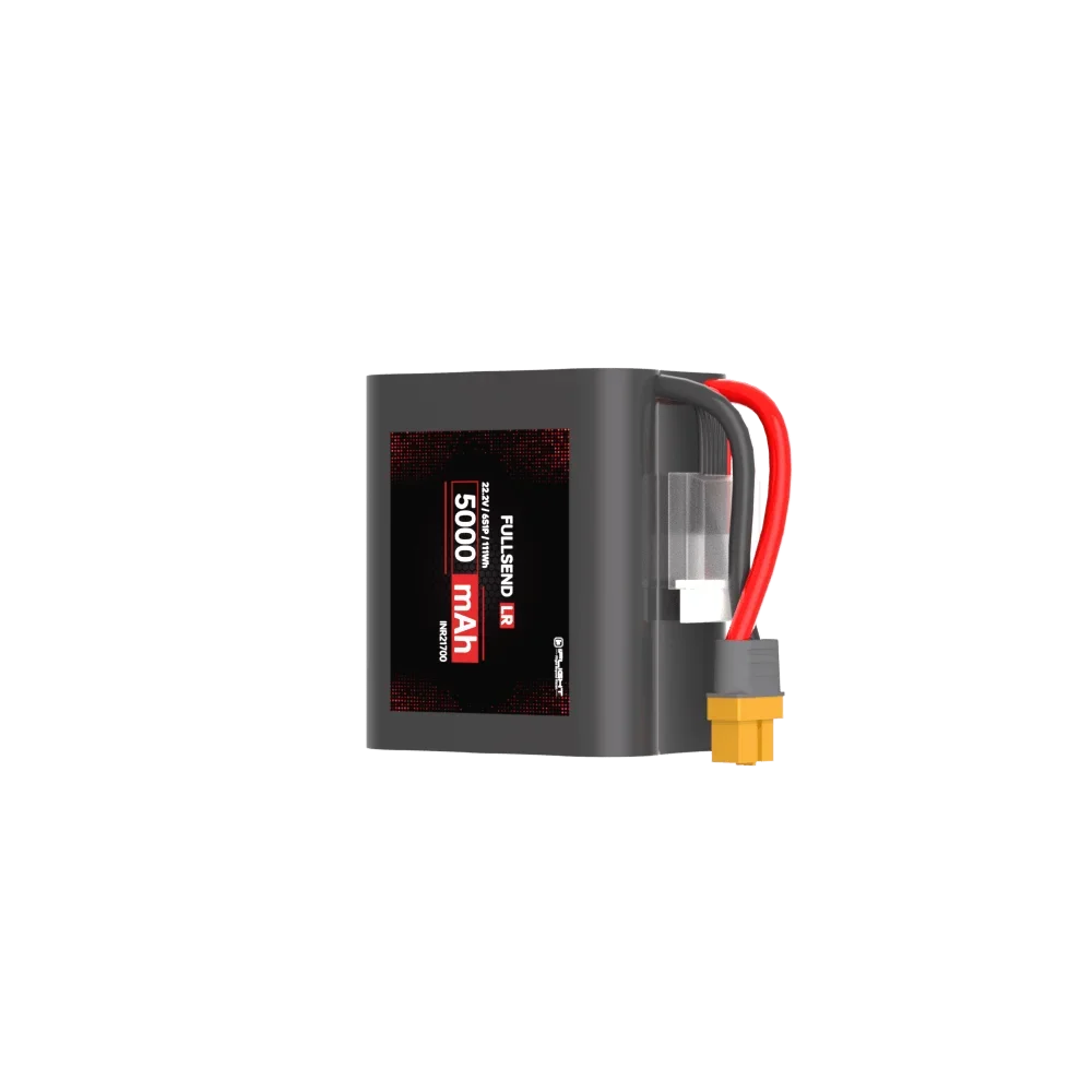 iFlight Fullsend LR 6S 5000mAh Li‑Ion Battery – Low Multiplier Long‑Range Pack with XT60H