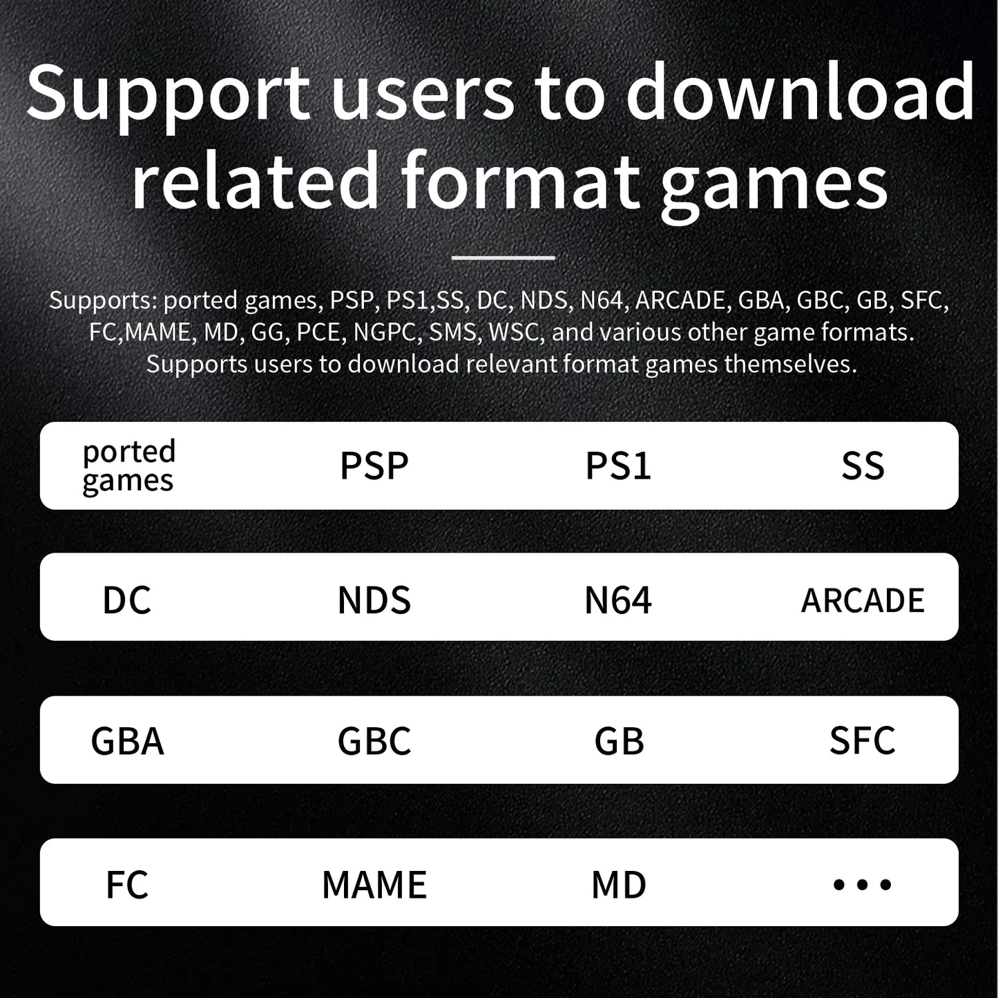 AMPOWN Anbernic RG CubeXX Handheld Game Players 3.95'' Touch Screen Linux 64-Bit Portable Video Game Console Retro Games GPD - Limetastore