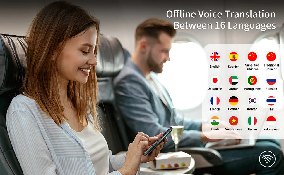 Wooask W09 Translator Device 144 Languages 16 Offline 97% Accuracy