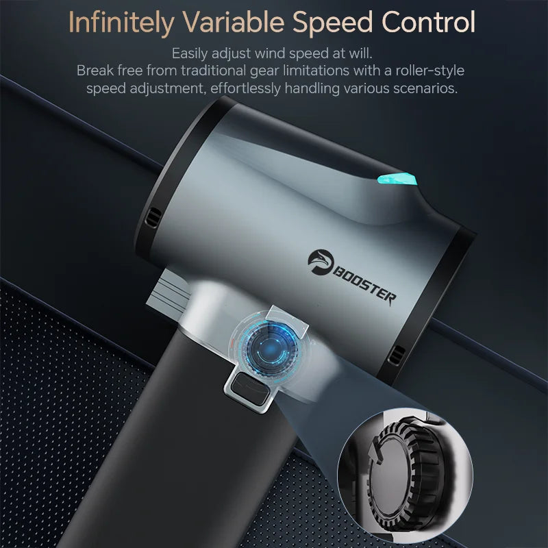 Turbo Jet Fan Max – 1.4kg Thrust, 750W High‑Power Car Dryer | 64mm Brushless Turbo Air
